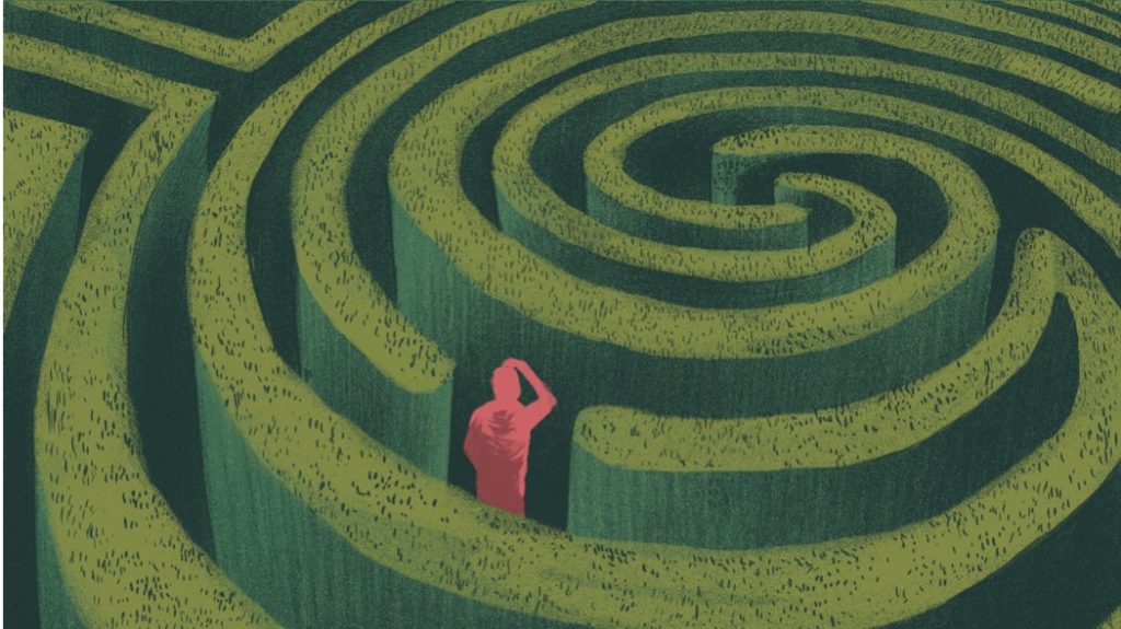 A Man In A Maze